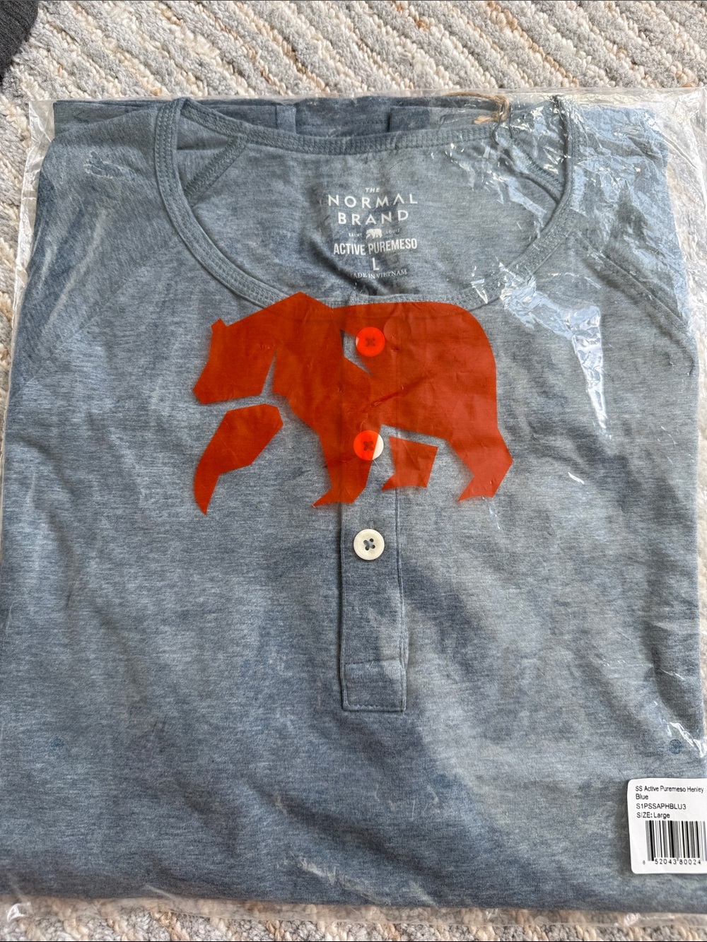 The Normal Brand Gray Henley